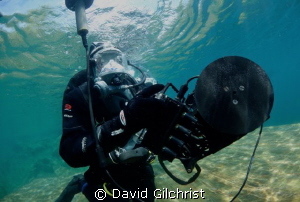 ' Navigator'  Shark Marine Technologies test dive, Lake R... by David Gilchrist 